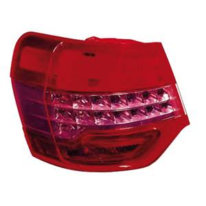 Feu arrière extérieur rouge gauche modèle berline pour CITROEN C5 de 2008 à 2010, Neuf