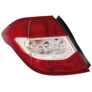 Feu arrière rouge et blanc gauche pour CITROEN C4 de 2010 à 2017, Neuf