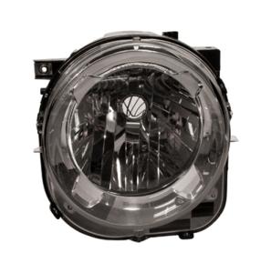 Phare optique gauche h4 avec corps chromée pour CHRYSLER JEEP CHRYSLER JEEP RENEGADE de 2014 à 2018, Neuf