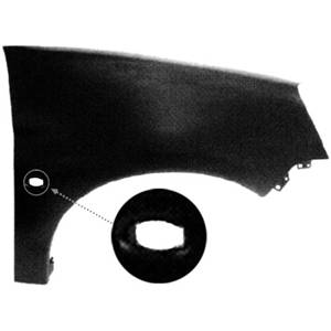 Aile avant droite avec trou pour CITROEN BERLINGO de 2002 à 2008, Neuve