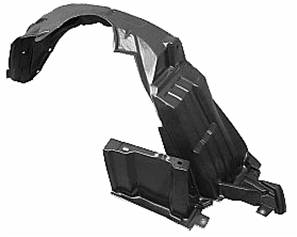 Pare boue avant gauche pour CITROEN C1 de 2005 à 2008, Neuf