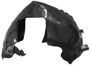 Pare boue avant droit pour CITROEN C4 de 2004 à 2008, Neuf