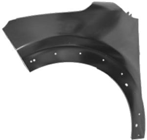 Aile avant gauche avec trou moulure pour CITROEN C3 de 2016 à 2020, Neuve