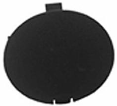 Bouchon cache crochet remorquage pare-chocs avant peint noir lucide pour FIAT PUNTO EVO de 2009 à 2011, Neuf