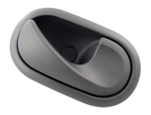 Poignée interne avant/arrière droit noire avec câble pour RENAULT CLIO III de 2005 à 2009,