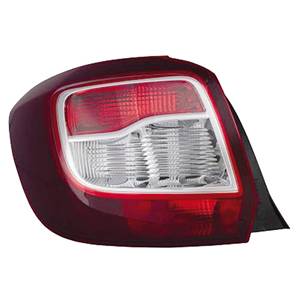 Feu arrière gauche rouge sombre incolore modèle stepway pour DACIA SANDERO STEPWAY de 2013 à 2016, Neuf