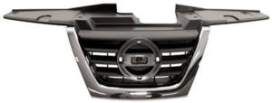 Bouclier grille radiateur central pour NISSAN JUKE de 2010 à 2014, Neuf