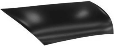 Capot moteur sans trous modèle 11/96>10/98 pour FORD KA de 1996 à 2008, Neuf