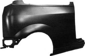 Aile arrière droite modèle 3 porte pour FORD FOCUS de 1998 à 2001, Neuve