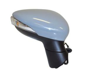 Rétroviseur droit asphérique électrique degivrant avec indicateur direction à peindre 6 épingle pour FORD FIESTA de 2008 à 2012, Neuf