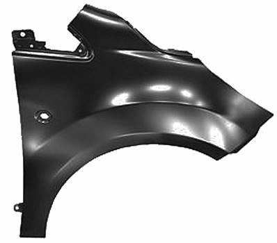 Aile avant droite avec trou pour FORD KA de 2009 à 2016, Neuve