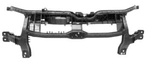 Masque face avant frontal plastique pour FORD TRANSIT de 2014 à 2019,