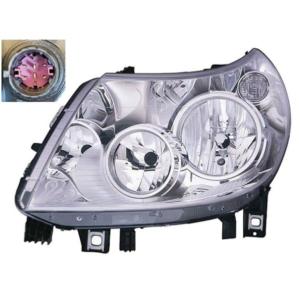 Phare optique h7+h15+py21 gauche modèle 1/11>6/14 modèle 8 épingle pour FIAT DUCATO de 2006 à 2014, Neuf