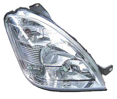 Phare optique h7+h1 droit avec trou antibrouillard pour IVECO DAILY MY 2006 de 2006 à 2009, Neuf