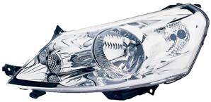 Phare optique h4 gauche modèle chassis court pour CITROEN JUMPY de 2007 à 2016, Neuf