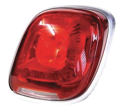 Feu arrière droit avec profil chromée pour FIAT 500x depuis 2015, Neuf