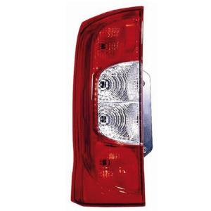 Feu arrière gauche rouge incolore modèle avec 2 porte battante pour CITROEN NEMO depuis 2008, Neuf