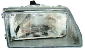 Phare optique droit r2 asymmetrique avec corps gris pour FIAT CINQUECENTO de 1992 à 1998, Neuf