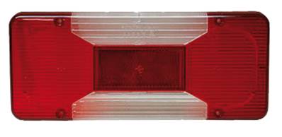 Transparent arrière rouge incolore modèle chassis cabine droit pour IVECO DAILY MY 2006 de 2006 à 2009,