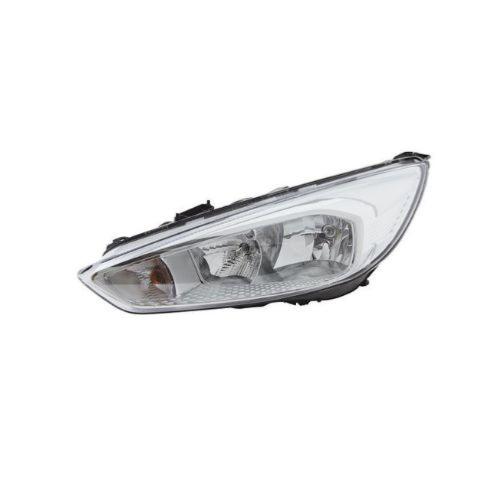 Phare optique h7+h15 gauche avec corps chromée pour FORD FOCUS de 2015 à 2018, Neuf