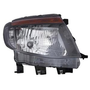 Phare optique h4 droit avec corps noir pour FORD RANGER de 2012 à 2016, Neuf