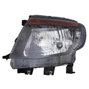Phare optique h4 gauche avec corps noir pour FORD RANGER de 2012 à 2016, Neuf