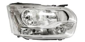 Phare optique h7+h15 droit avec feu diurne à led adaptatif pour FORD TRANSIT de 2014 à 2019, Neuf