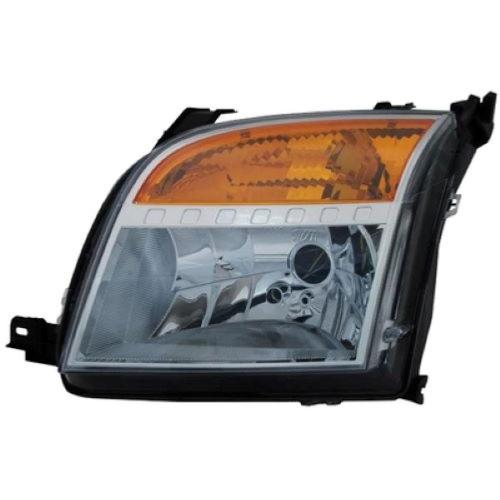 Phare optique h4 droit avec indicateur direction orange pour FORD FUSION de 2006 à 2012, Neuf
