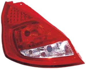 Feu arrière gauche rouge et blanc modèle 3/5 porte pour FORD FIESTA de 2008 à 2012, Neuf