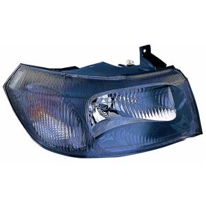 Phare optique h4 droit avec corps noir pour FORD TRANSIT de 2000 à 2006, Neuf