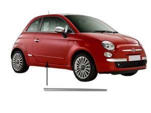 Moulure droite porte avant à peindre pour FIAT 500 de 2007 à 2015, Neuve