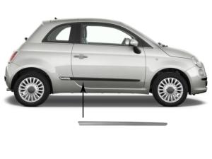 Moulure droite porte avant à peindre pour FIAT 500 de 2007 à 2015, Neuve