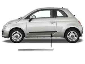 Moulure gauche porte avant à peindre pour FIAT 500 de 2007 à 2015, Neuve