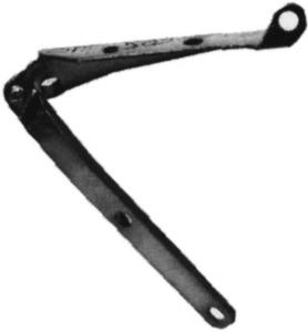 Charnière capot moteur gauche pour FIAT CINQUECENTO de 1992 à 1998,