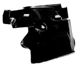 Pare boue avant gauche partie arrière pour IVECO DAILY CITY de 2000 à 2006, Neuf