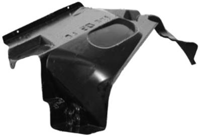 Pare boue avant droit partie arrière pour IVECO DAILY MY 2006 de 2006 à 2009, Neuf