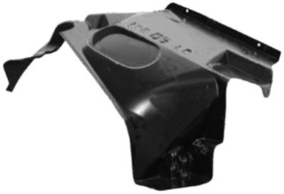 Pare boue avant gauche partie arrière pour IVECO DAILY MY 2006 de 2006 à 2009, Neuf