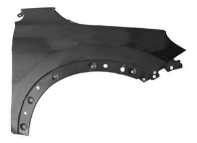 Aile avant droite avec trou aile pour FIAT 500x depuis 2015, Neuve