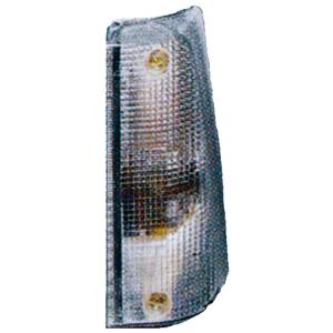 Lentille avant gauche incolore modèle 9/86>9/03 pour FIAT PANDA de 1980 à 2003,