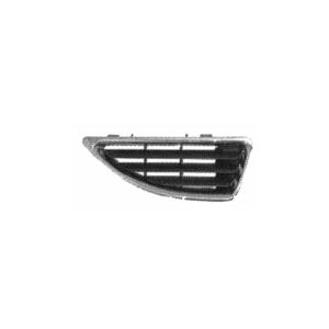 Bouclier grille gauche avec profil chromée pour RENAULT MEGANE de 1999 à 2002, Neuf