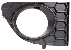 Grille avec trou antibrouillard droite pare-chocs avant modèle abarth pour FIAT PUNTO EVO de 2009 à 2011, Neuve