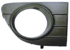 Grille avec trou antibrouillard droite pare-chocs avant gris sombre carbone metal modèle active dynamic ma vie pour FIAT PUNTO EVO de 2009 à 2011, Neuve