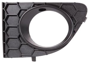 Grille avec trou antibrouillard gauche pare-chocs avant modèle abarth pour FIAT PUNTO EVO de 2009 à 2011, Neuve