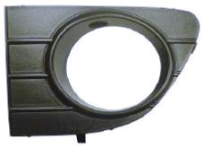 Grille avec trou antibrouillard gauche pare-chocs avant gris sombre carbone metal modèle active dynamic ma vie pour FIAT PUNTO EVO de 2009 à 2011, Neuve