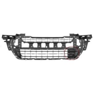 Grille central pare-chocs avant modèle fermé pour PEUGEOT 308 RY de 2011 à 2013, Neuve