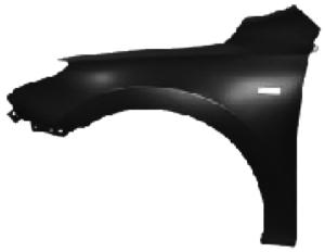 Aile avant gauche avec trou pour HYUNDAI i30 de 2007 à 2012, Neuve