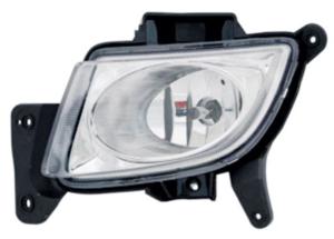 Antibrouillard ge880 gauche avec corps chromée pour HYUNDAI i30 de 2007 à 2012, Neuf