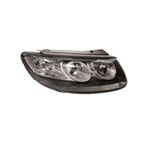 Phare optique h7+h7 droit avec corps noir pour HYUNDAI SANTA FE RY de 2010 à 2012, Neuf