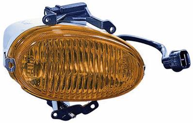 Antibrouillard gauche h3 avec lenticulaire couleur ambra modèle 1/98>8/99 pour HYUNDAI ATOS de 1998 à 2003, Neuf