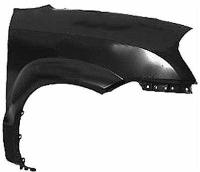 Aile avant droite avec trou pour HYUNDAI TUCSON de 2004 à 2010, Neuve